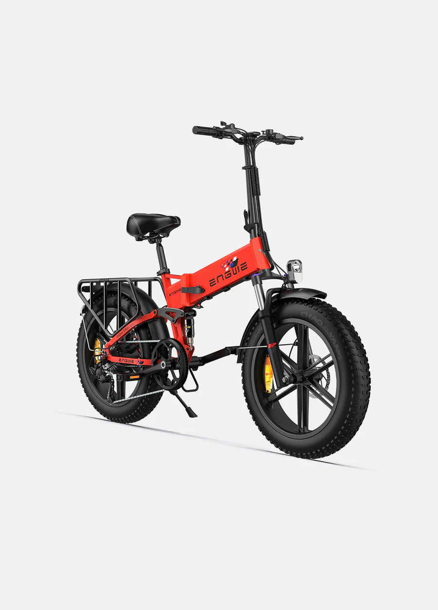 ENGWE Engine X 250W 100KM Full Suspension Foldable Electric Bike - Enviro Electric Bikes