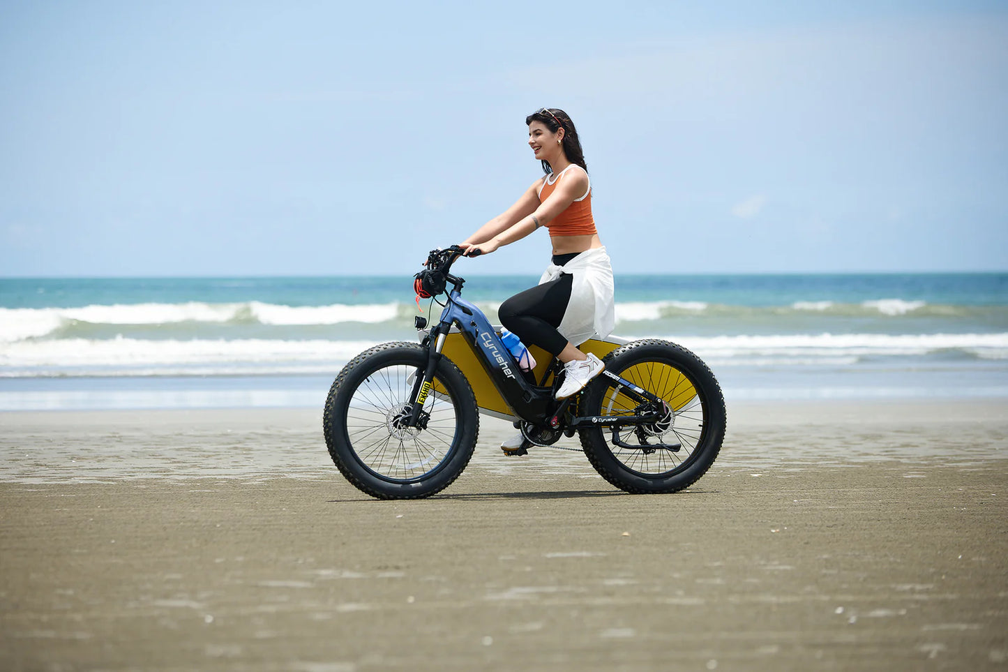 Cyrusher Roam Step-Thru Full Suspension E-Bike | 250W,52V 15.6Ah