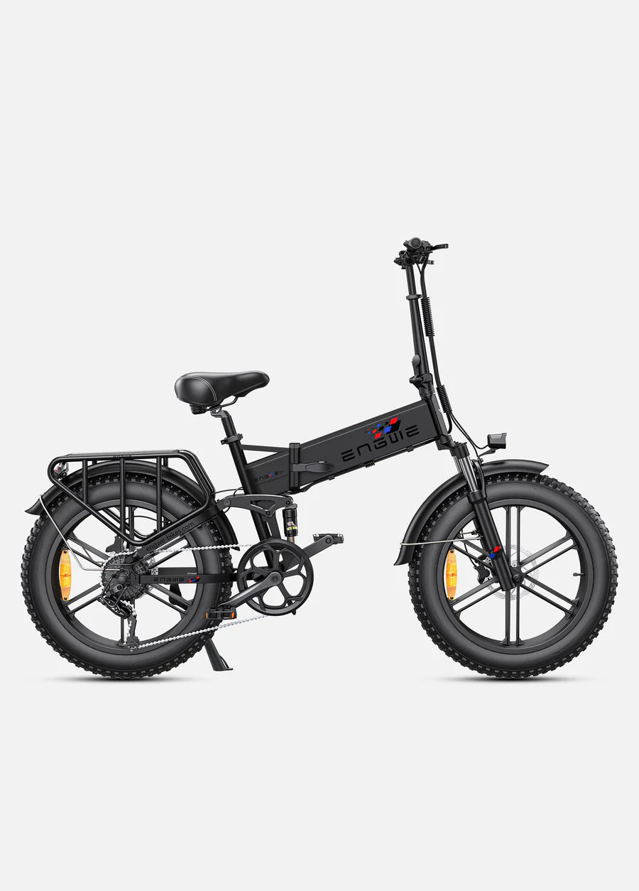 ENGWE ENGINE PRO 2.0 1200W 75Nm 120KM Full Suspension Foldable Electric Bike - Enviro Electric Bikes