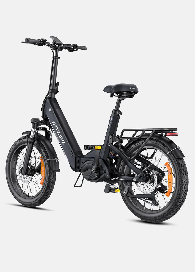 Engwe L20 3.0 Boost Rear Hub 250W 75Nm Full Suspension Compact Electric Bike - Enviro Electric Bikes