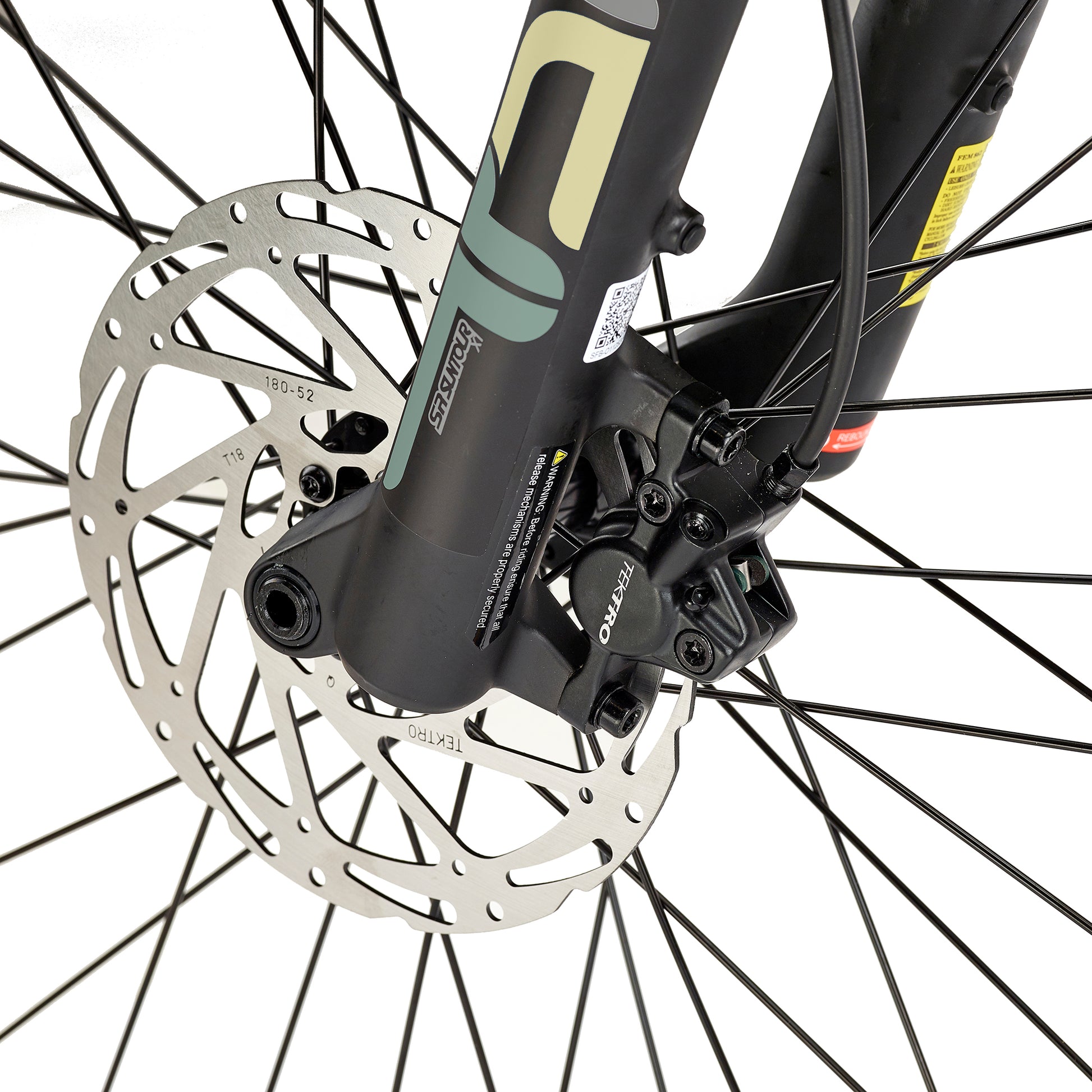 Ezego Trail Destroyer II Electric Bike Army Green - Enviro Electric Bikes