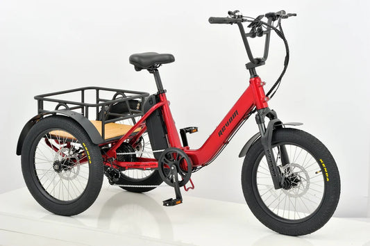 Revom T1 Fat Tyre Electric City and Mountain Trike Electric Bike - Enviro Electric Bikes