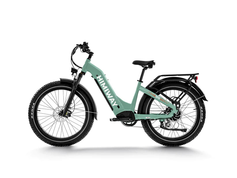 Himiway D5 Premium Zebra Step Through All-terrain Electric Fat Bike - Enviro Electric Bikes