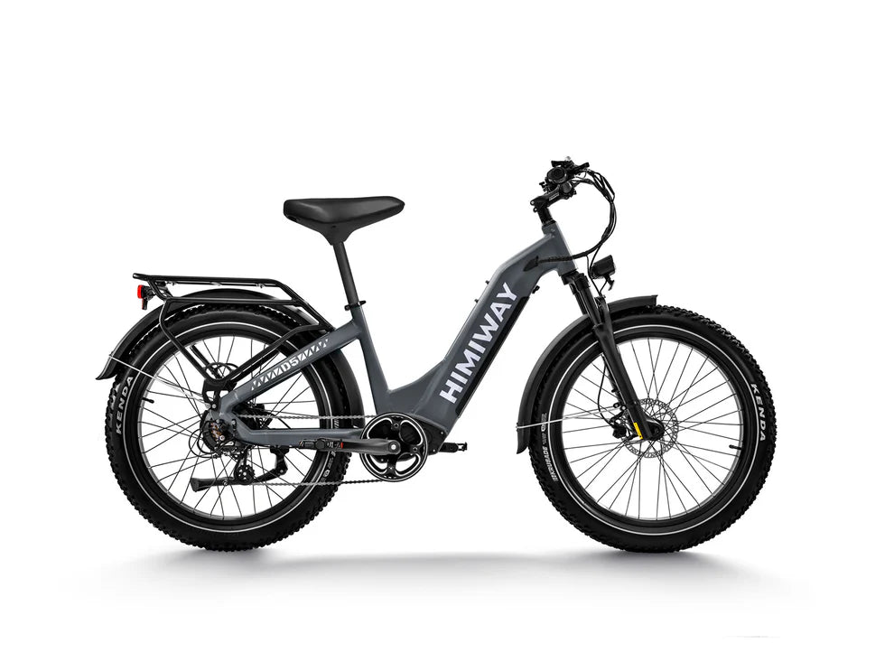 Himiway D5 Premium Zebra Step Through All-terrain Electric Fat Bike - Enviro Electric Bikes