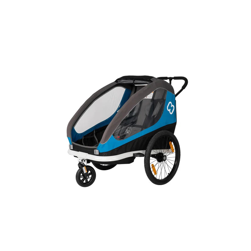 Hamax Traveller Twin Child Bike Trailer - Enviro Electric Bikes