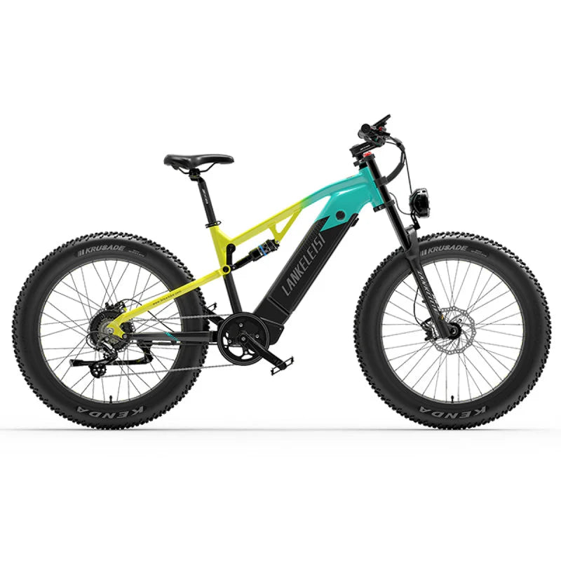 LANKELEISI RV800 Plus High Quality 750W Bafang Motor Electric Mountain Bike - Enviro Electric Bikes