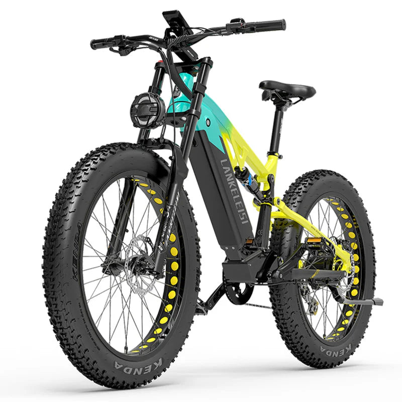LANKELEISI RV800 Plus High Quality 750W Bafang Motor Electric Mountain Bike - Enviro Electric Bikes