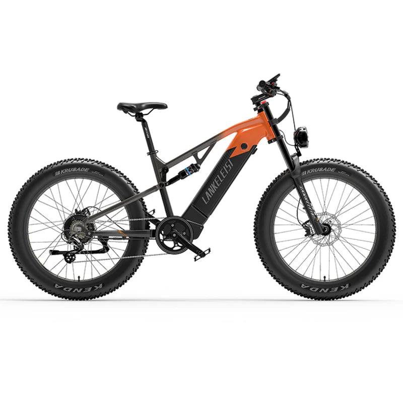 LANKELEISI RV800 Plus High Quality 750W Bafang Motor Electric Mountain Bike - Enviro Electric Bikes
