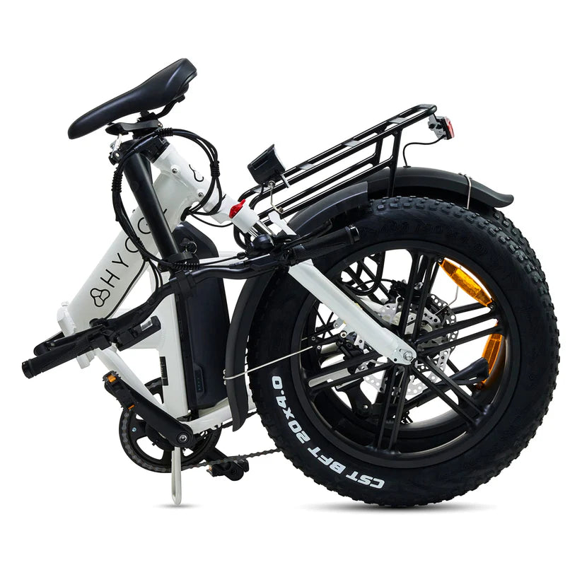 Hygge Vester 250W White Foldable All Terrain & City Electric Bike - Enviro Electric Bikes