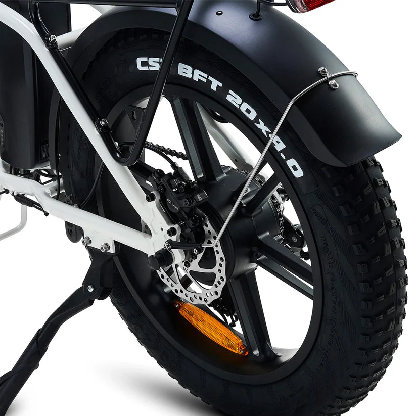 Hygge Vester 250W White Foldable All Terrain & City Electric Bike - Enviro Electric Bikes