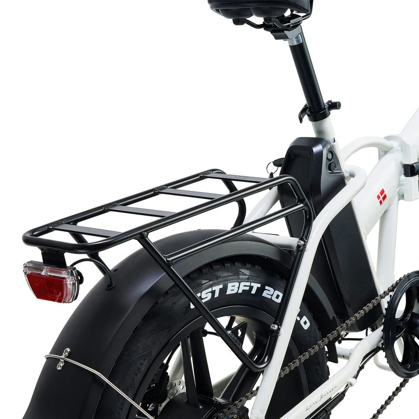 Hygge Vester 250W White Foldable All Terrain & City Electric Bike - Enviro Electric Bikes