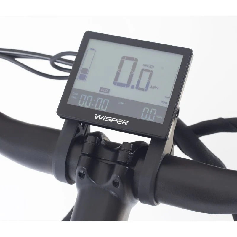 Wisper Wayfarer H9 Hub Drive Crossbar Electric Bike - Enviro Electric Bikes