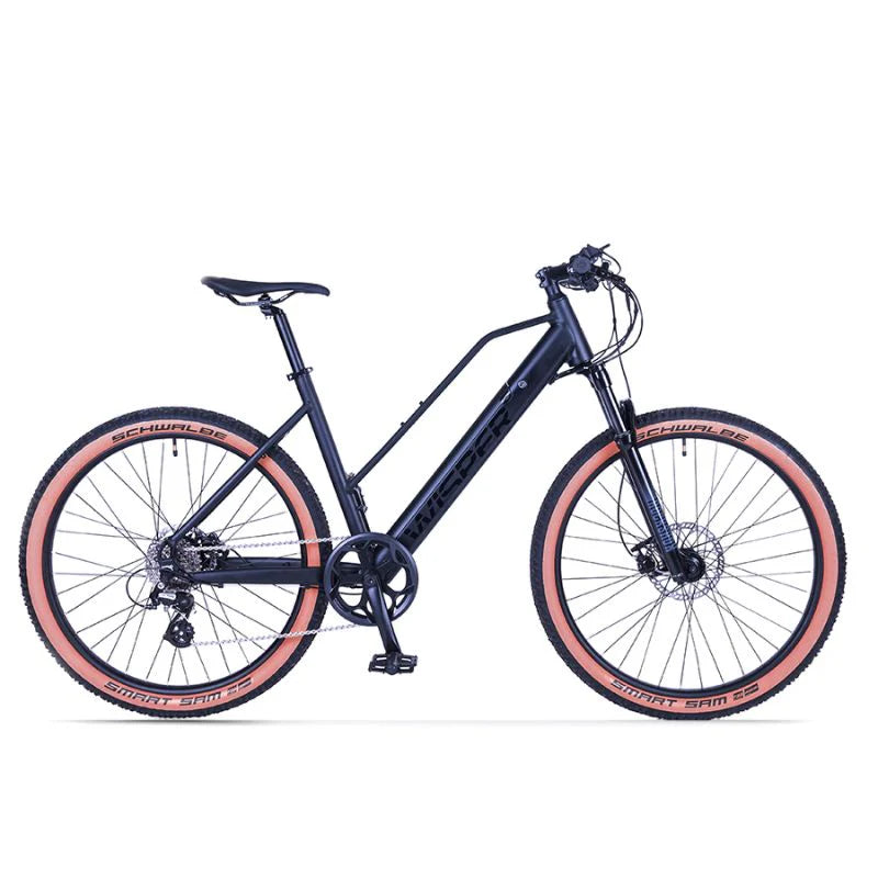 Wisper Tailwind Trail Crossbar Electric Bike - Enviro Electric Bikes