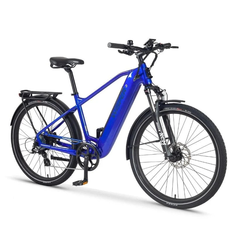Wisper Wayfarer H9 Hub Drive Crossbar Electric Bike - Enviro Electric Bikes