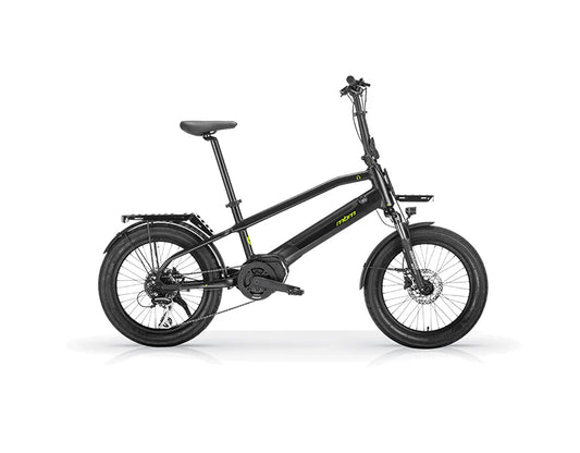 MBM E-Funk Cross 20″ Wheel City Urban Commuting Electric Bike Matt Black - Enviro Electric Bikes