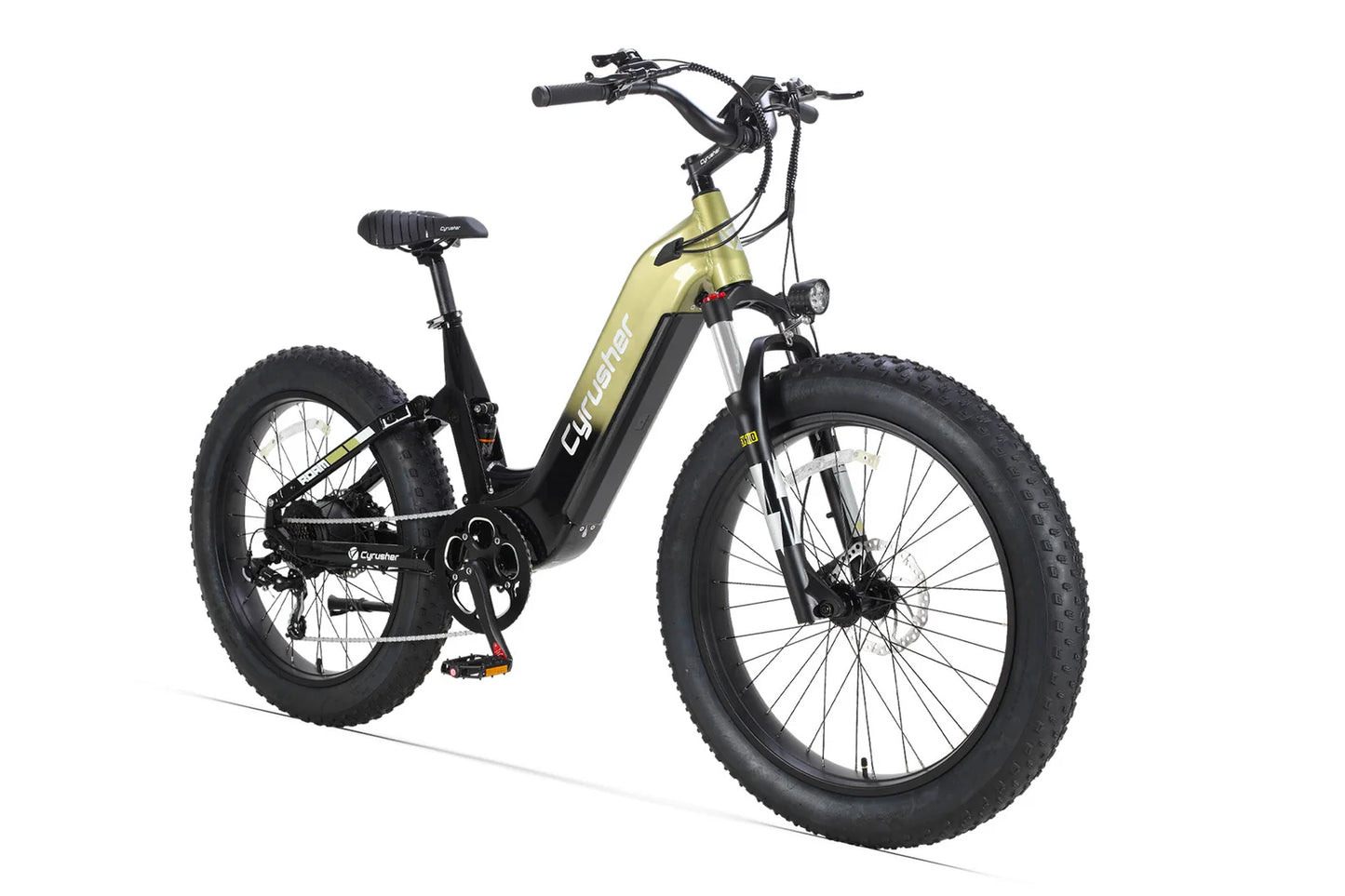 Cyrusher Roam Step-Thru Full Suspension E-Bike | 250W,52V 15.6Ah