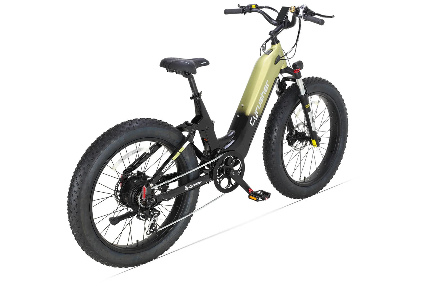 Cyrusher Roam Step-Thru Full Suspension E-Bike | 250W,52V 15.6Ah