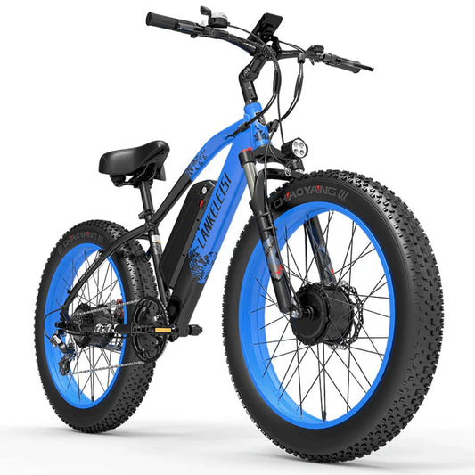 LANKELEISI MG740PLUS Front And Rear Dual Motor 1000W Off-Road Electric Bike - Enviro Electric Bikes