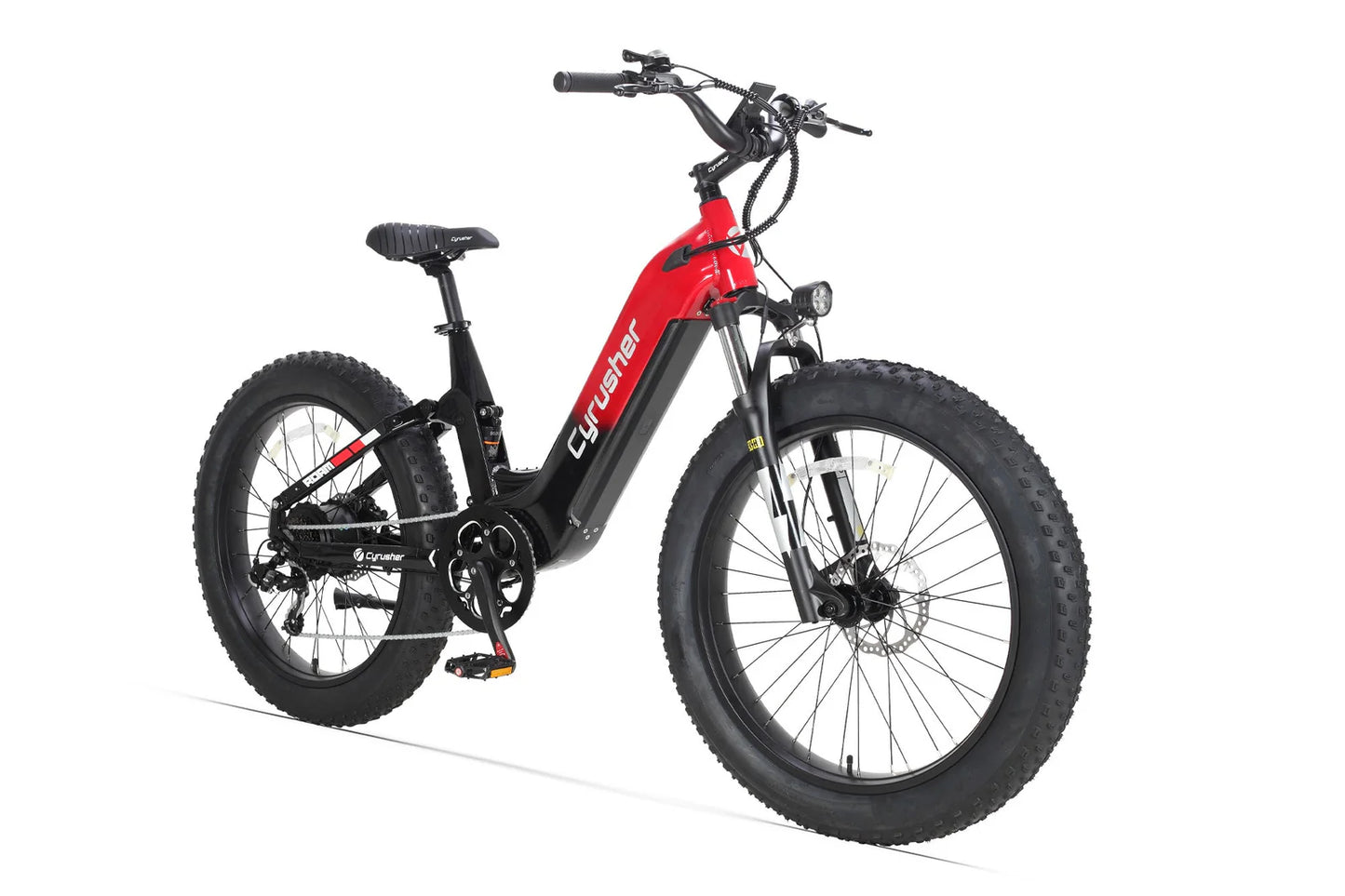 Cyrusher Roam Step-Thru Full Suspension E-Bike | 250W,52V 15.6Ah