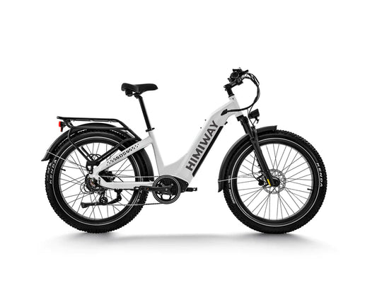 Himiway D5 Premium Zebra Step Through All-terrain Electric Fat Bike - Enviro Electric Bikes