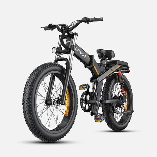 ENGWE X24 1000W 150KM Triple Suspension Foldable Electric Bike - Enviro Electric Bikes