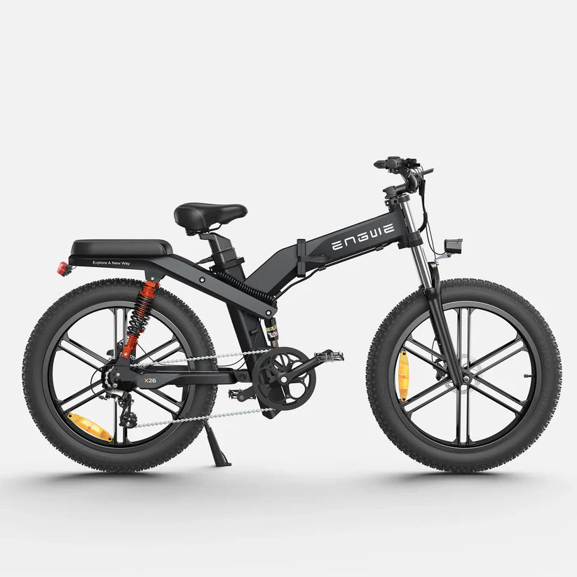 ENGWE X26 1000W 150KM Triple Suspension Foldable Electric Bike - Enviro Electric Bikes
