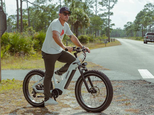Himiway D5 Premium Zebra Step Through All-terrain Electric Fat Bike - Enviro Electric Bikes