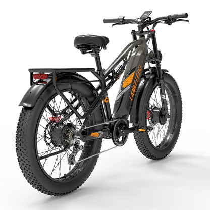 LANKELEISI MG800Max 2000W Dual Motor 26″ Fat Tires All Terrain Electric Bike - Enviro Electric Bikes