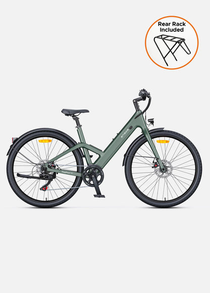 Engwe Mapfour N1 Air Carbon 250W Ultra-lightweight 100KM Long Range Carbon Fiber City E-bike