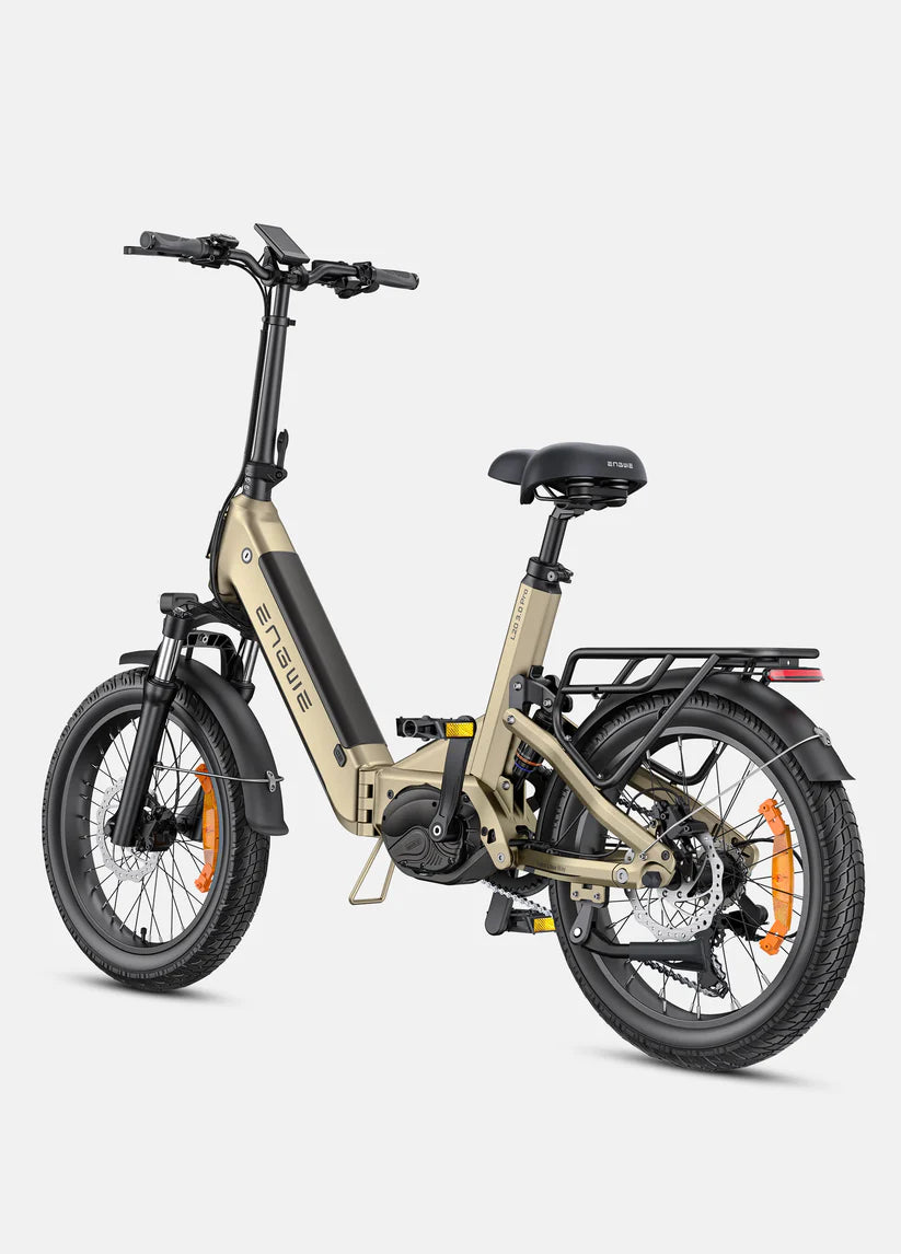 Engwe L20 3.0 Boost Rear Hub 250W 75Nm Full Suspension Compact Electric Bike - Enviro Electric Bikes