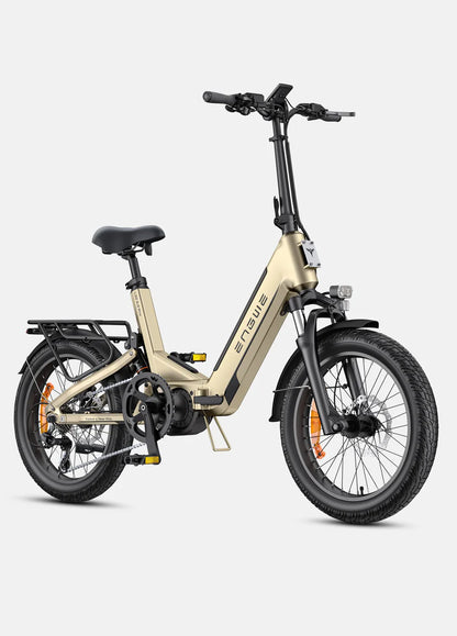 Engwe L20 3.0 Boost Rear Hub 250W 75Nm Full Suspension Compact Electric Bike - Enviro Electric Bikes