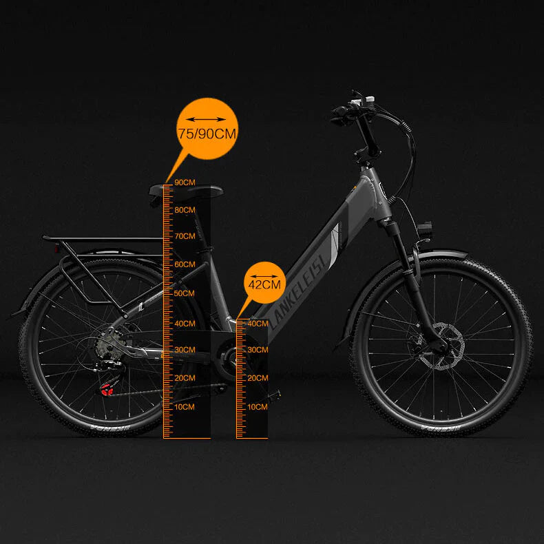 LANKELEISI ES500PRO 500W City Electric Bike