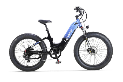 Cyrusher Roam Step-Thru Full Suspension E-Bike | 250W,52V 15.6Ah