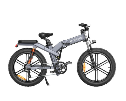 ENGWE X26 1000W 150KM Triple Suspension Foldable Electric Bike