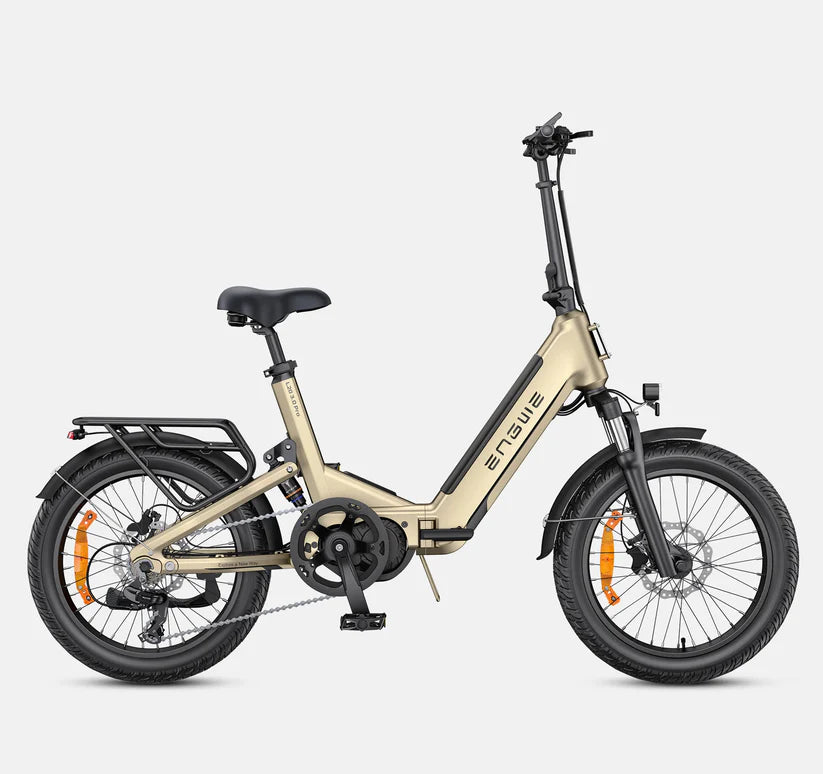 Engwe L20 3.0 Boost Rear Hub 250W 75Nm Full Suspension Compact Electric Bike - Enviro Electric Bikes