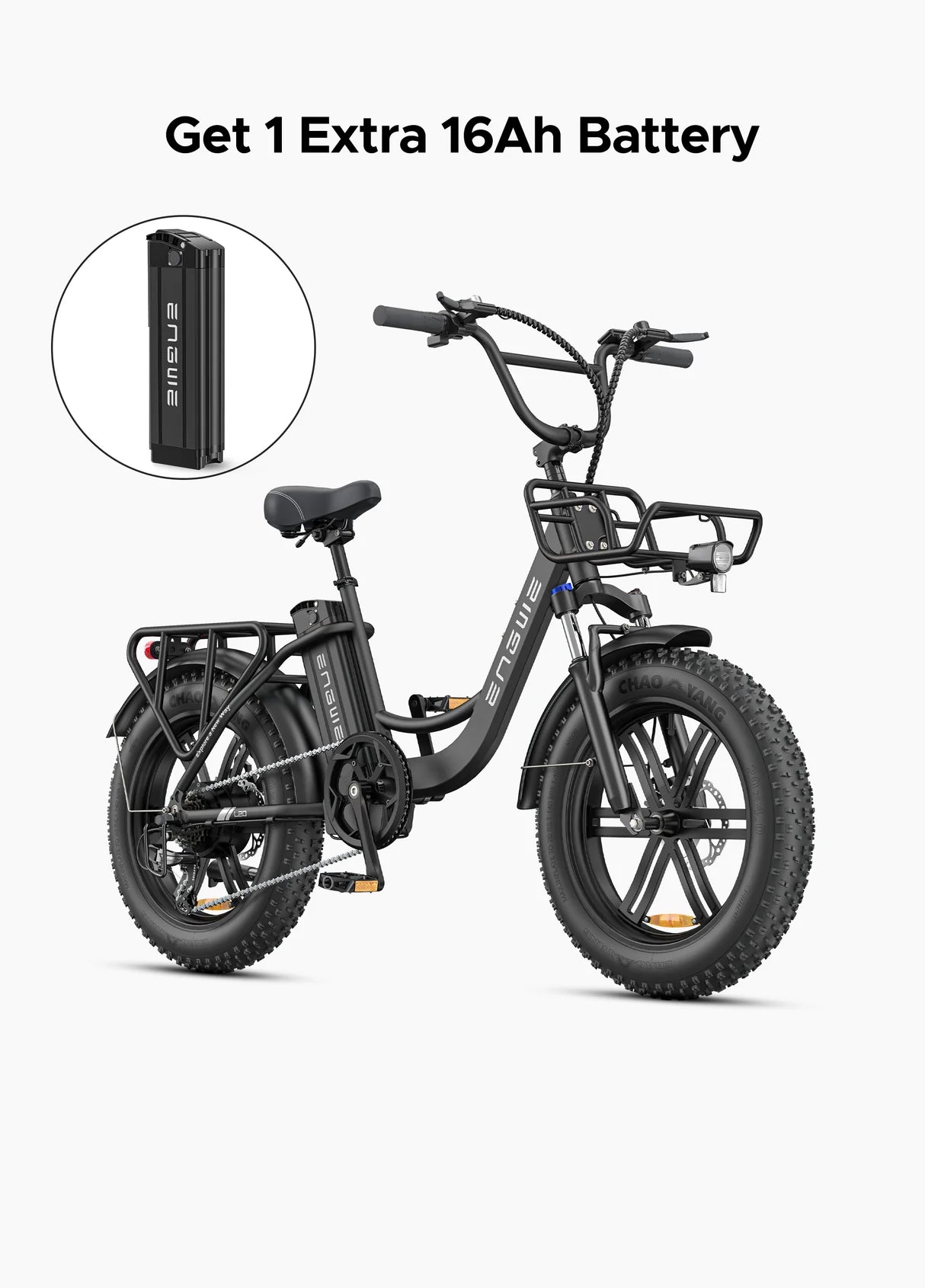 ENGWE L20 BOOST 250W 126KM Power-boost Torque Sensor Step-Thru Electric Bike