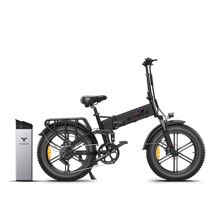 ENGWE ENGINE PRO 1000W 120KM Full Suspension Foldable Electric Bike