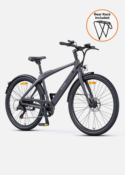 Engwe Mapfour N1 Air Carbon 250W Ultra-lightweight 100KM Long Range Carbon Fiber City E-bike
