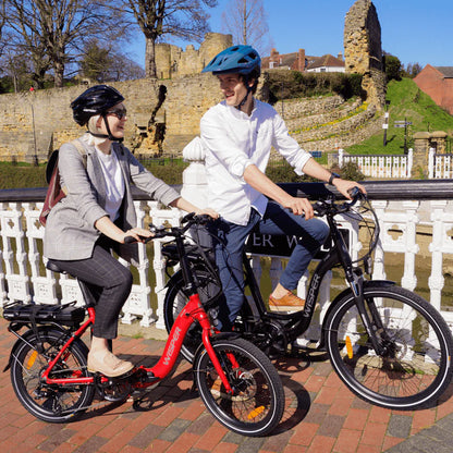 Wisper 806 Low Step Folding Electric Bike