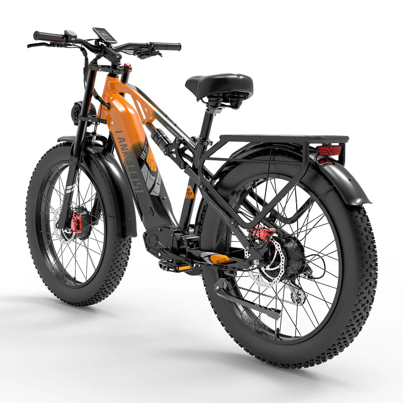 LANKELEISI MG800Max 2000W Dual Motor 26″ Fat Tires All Terrain Electric Bike - Enviro Electric Bikes