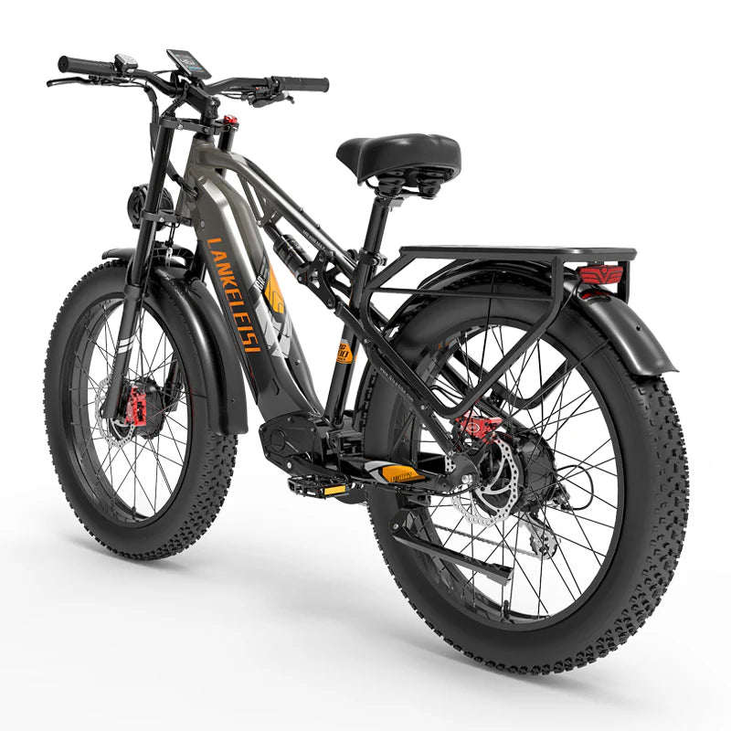 LANKELEISI MG800Max 2000W Dual Motor 26″ Fat Tires All Terrain Electric Bike - Enviro Electric Bikes