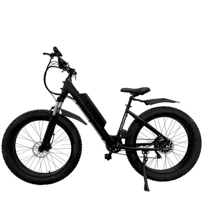 E-Movement Aries (Black) Fat Tyre Mountain Electric Bike