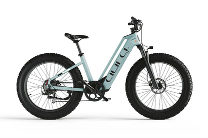 Cyrusher Aura 250W Torque & Cadence Sensor 80Nm 60 Mile Range Step Through Electric Bike