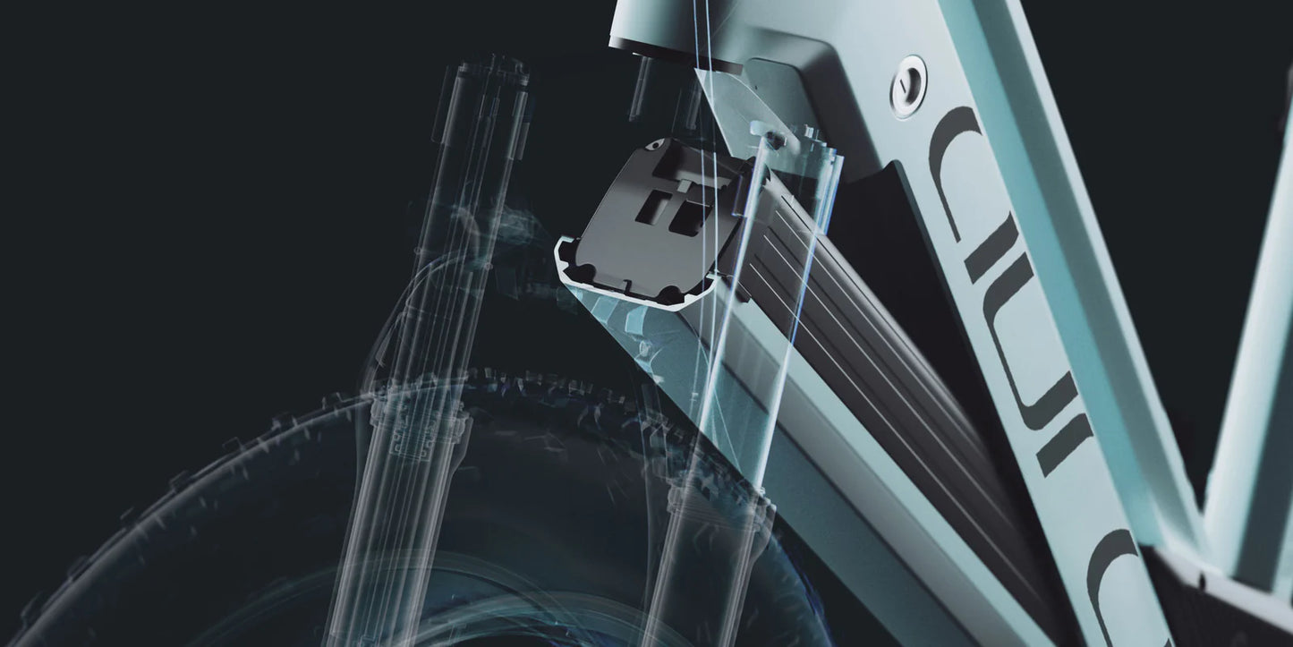 Cyrusher Aura 250W Torque & Cadence Sensor 80Nm 60 Mile Range Step Through Electric Bike