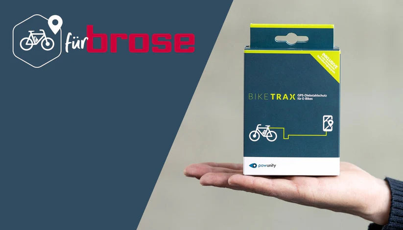 BikeTrax for Brose E-Bike GPS Tracking , 9-100V