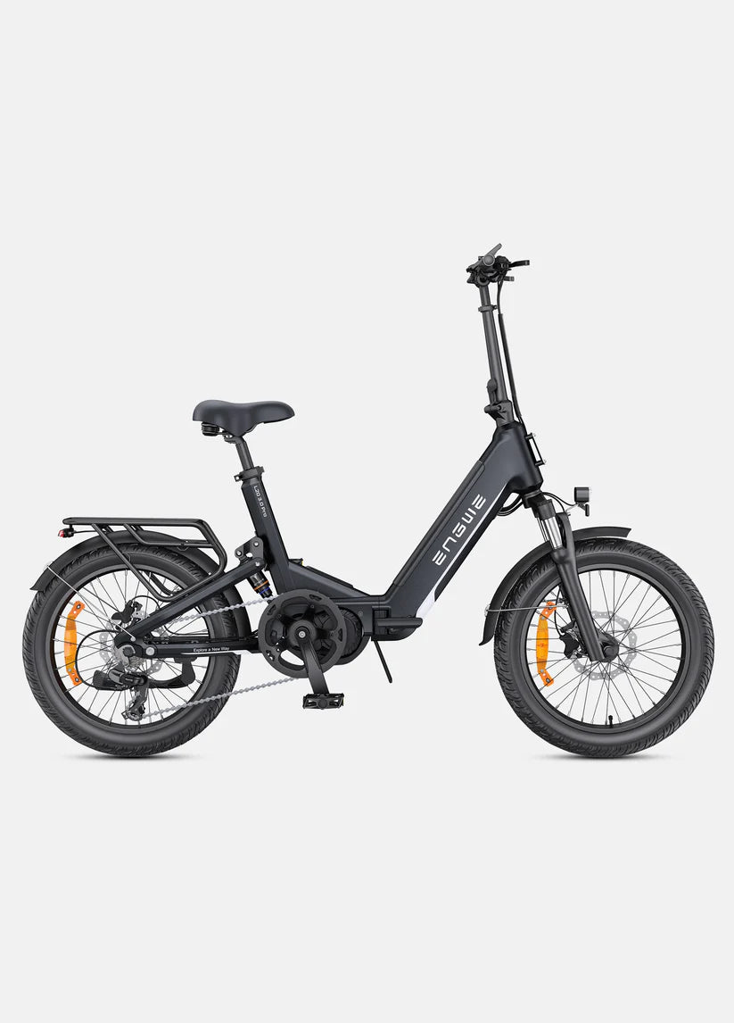 Engwe L20 3.0 Boost Rear Hub 250W 75Nm Full Suspension Compact Electric Bike - Enviro Electric Bikes