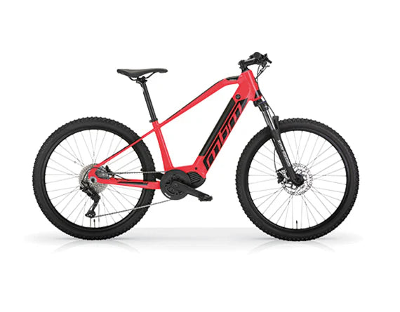 MBM Chaos eMTB 10.4amp 60nm 26″ Wheel Mountain Electric Bike Red