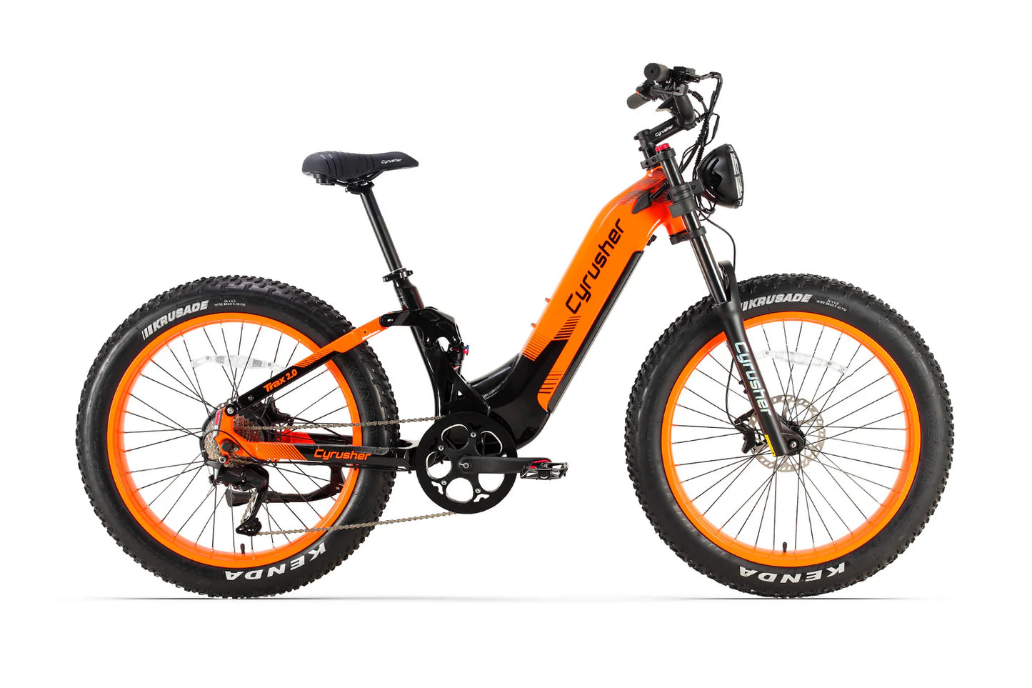 Cyrusher Trax 2.0 250W 95Nm 75 Mile Range Step Through Electric Bike
