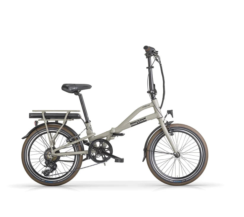 MBM E-Metro Folding City Commuting Electric Bike Military Green