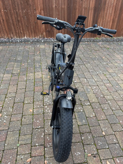ENGWE USED (20 miles) ENGINE PRO 2.0 Black 1200W 75Nm 120KM Full Suspension Foldable Electric Bike (Copy)